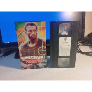 Predator VHS Used Arnold Schwarzenegger Action Sci-Fi CBS Fox Video 1987